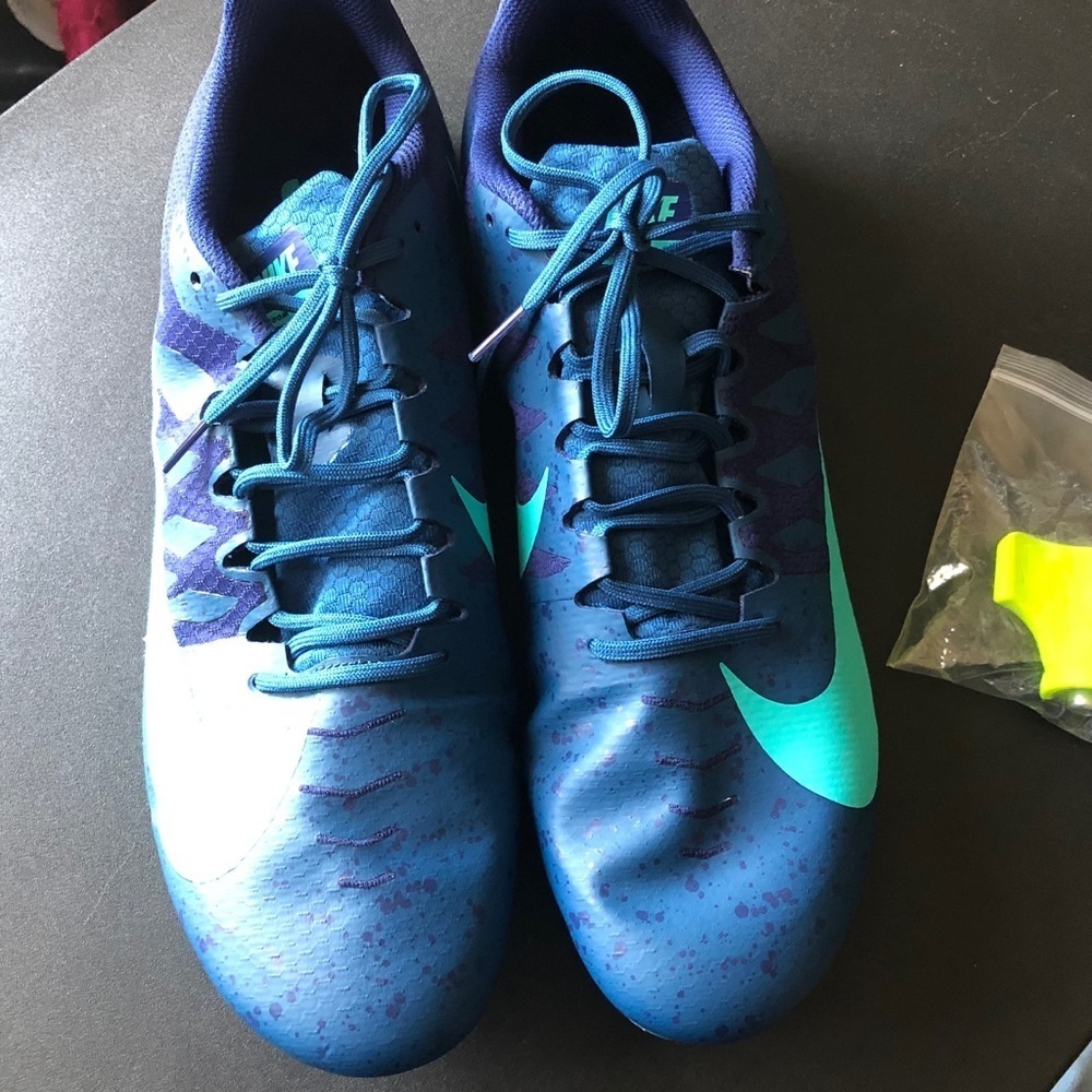 Nike Mens size 14 racing spikes xc